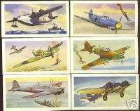 CIGARETTE/TRADE/CARDS.Ringtons.AIRCRAFT OF WORLD WAR II  