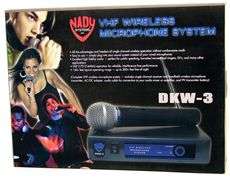   Wireless VHF Handheld Microphone Systems With Up To 300 Foot Range