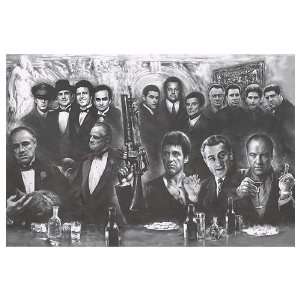  Gangster Gods Movie Poster, 36 x 24