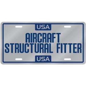  New  Usa Aircraft Structural Fitter  License Plate 