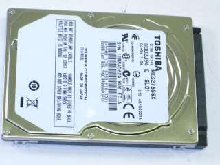 TOSHIBA MK3276GSX 320GB SATA LAPTOP HARD DRIVE 5051868525452  