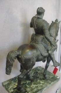 Antique Italian great person statue, Colleoni # as/3256  