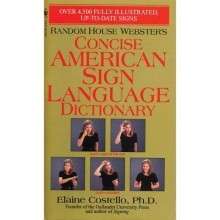 Concise Pocket ASL American Sign Language Dictionary  