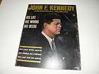 John F Kennedy Memorial Mint Plate Block issued 1964  