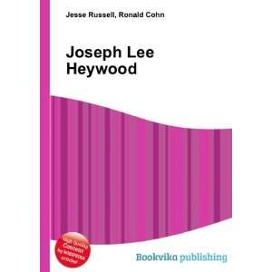  Joseph Lee Heywood Ronald Cohn Jesse Russell Books