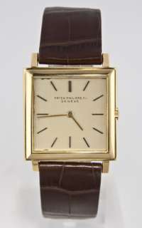 Patek Philippe 3490 18k Yellow Gold Watch Circa 1965  