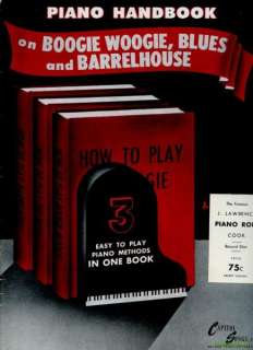 Piano Handbook on Boogie Woogie Blues Barrelhouse AMERICAN CLASSIC 