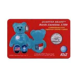    5m North Carolina (#12) Quarter Bear Pictures Bean Toy, Coin, Flag