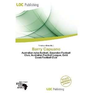  Barry Capuano (9786200829085) Timoteus Elmo Books
