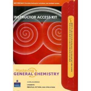  Mastering General Chemistry 0805383166 Instructor Access 