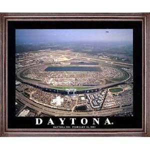  Daytona Speedway Framed 26x32 Aerial Photograph Sports 