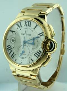   Chronograph 18k Yellow Gold NEW $37,000.00 Mens 47mm Watch.  