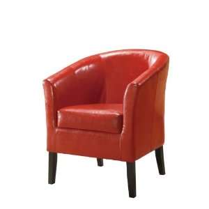  Simon Club Chair Living Room Furniture Red