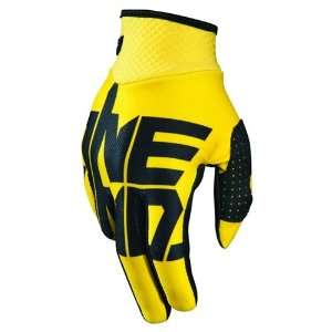  2012 One Industries Zero Ripper Motocross Gloves   Yellow 