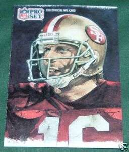1991 Pro Set Joe Montana Pro Bowl #387  