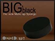 egypt wonder big black make up sponge for iquid and compact make up