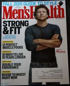 Mens Health Magazine   September 2011   Sam Worthington  