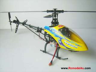 Typhoon  3D 6 Channel Aerobatic R/C Helicopter  NEW   