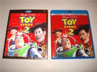Toy Story 2 (BLU RAY 3D MOVIE ONLY+ Case) FAST 2 3 DAY SHIPPING  