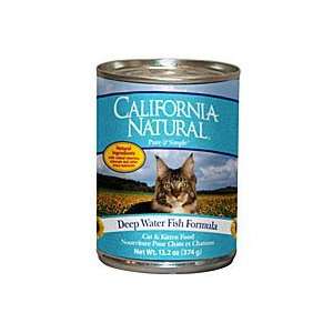 California Natural Deep Water Fish Cat and Kitten Canned Food 24/5.5 