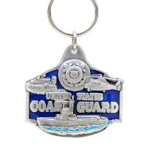 Coast Guard Pewter Key Ring   U.S. Coast Guard  Sports 