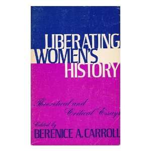   / Edited by Berenice A. Carroll Berenice A. (Ed. ) Carroll Books