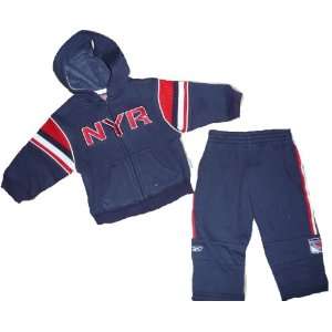   Sweatsuit Zip Jacket & Pants 2pc Infant Baby Navy