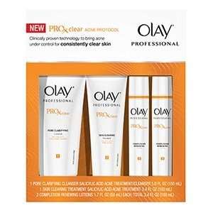  ProX Clear Acne Kit 4 piece Kit Olay® Health & Personal 