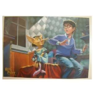 Harry Potter Cartoon Dobby Poster 24 By 36