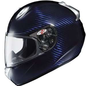  Advanced Carbon Blue Full Face Motorcycle Helmet   Size 