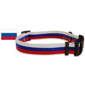  Medium National Flag of Russia Dog Collar Kitchen 