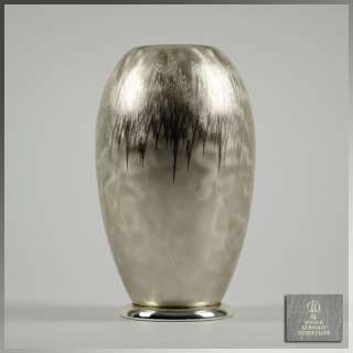 Fab 1930s German ART DECO silver plated IKORA VASE by WMF  
