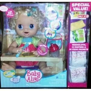  My Baby Alive, I Really Pee and Poop  Special Value Pack 