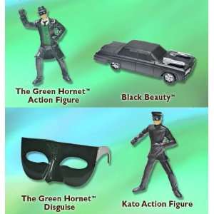  Carls Jr Green Hornet Toys Set of 4 