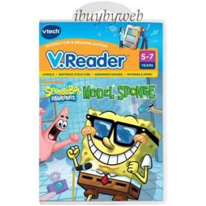 Vtech V Reader 80 281400 Cartridge Spongebob Model  