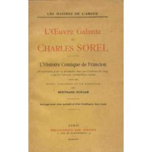   charles sorel / lhistoire comique de francion Sorel Charles Books