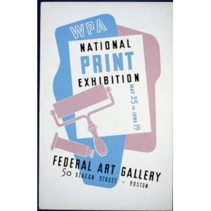   WPA national print exhibition, Federal Art Gallery