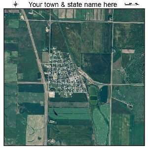  Aerial Photography Map of Wilton, North Dakota 2010 ND 