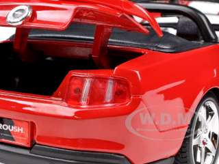 2010 FORD MUSTANG 427R CONVERTIBLE ROUSH RED 1/18  