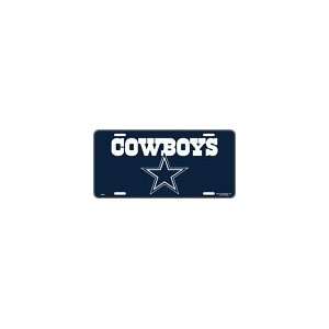  Dallas Cowboys License Plate