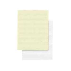   Memorandum Pads, Wide Rule, 16 lb., 8 1/2x11, White