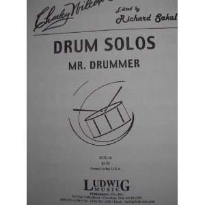   Solos Mr. Drummer Charley Wilcoxon edited by Richard Sakal Books