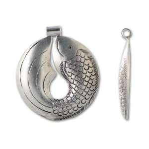  Circular Fish Pendant 