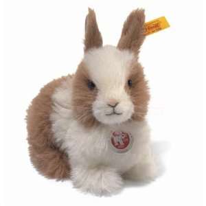    Steiff Dormili Dwarf Rabbit Alpaca 7 Red/White Toys & Games