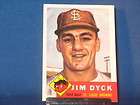 Jim Dyck 1991 Topps Archives 1953 #177 St Louis Browns