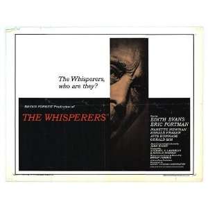  Whisperers Original Movie Poster, 28 x 22 (1967)