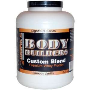 Whey Protein Body Builders Custom Blend Premium 5.3lbs   Vanilla