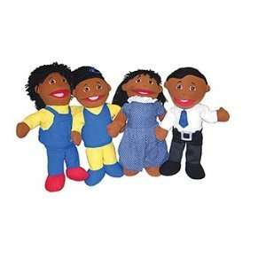  Marvel Family Puppet Set   African American Family Toys & Games