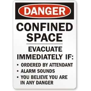  Space Evacuate Immediately If Ordered By Attendant Alarm Sounds 