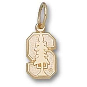 Stanford University S Tree 3/8 Pendant (Gold Plated)